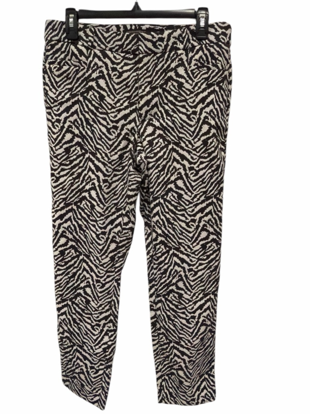 Banana Republic Modern Sloan Ankle Pants Zebra Print Mid-Rise – Size 8 - Picture 2 of 6
